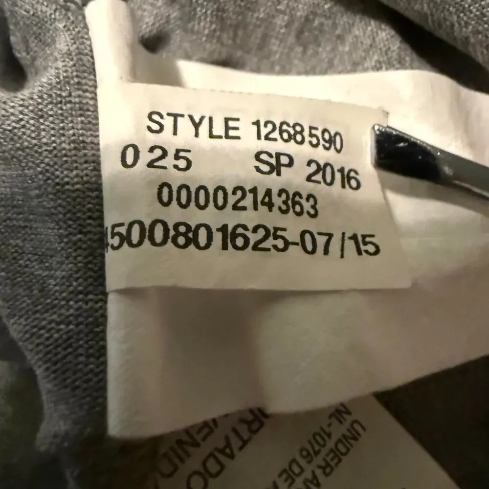 Under Armour shirt mens L gray blue baseball utility raglan sleeve activewear